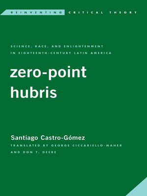 cover image of Zero-Point Hubris
